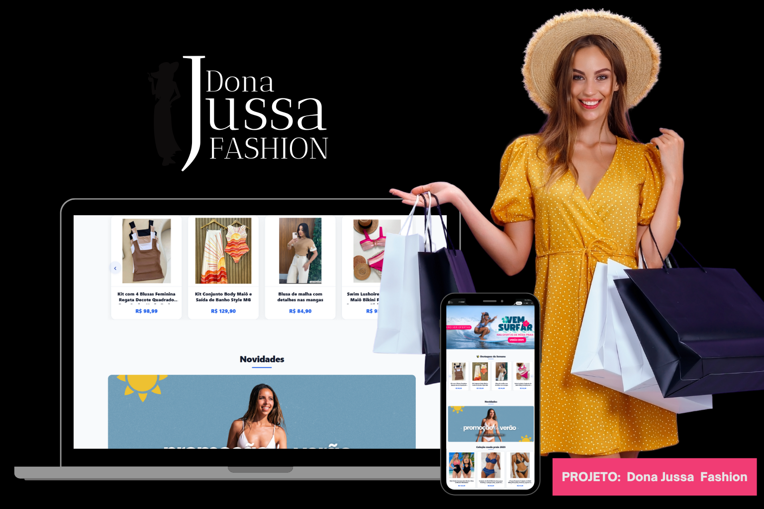 Projeto: Loja Dona Jussa Fashion